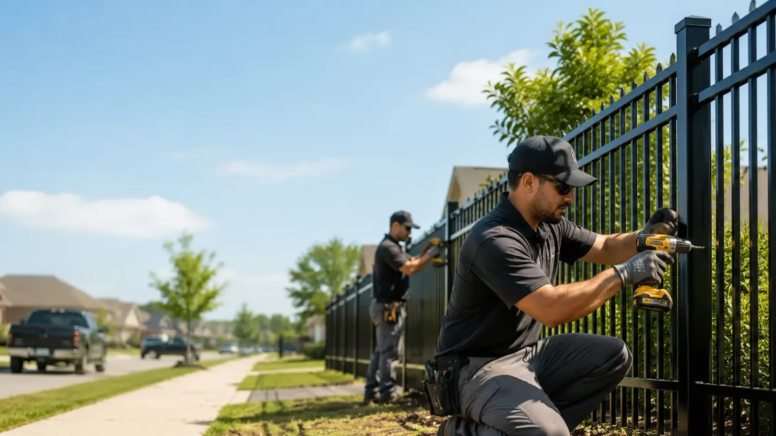 Metal Fence Installation in Rembrandt, IA